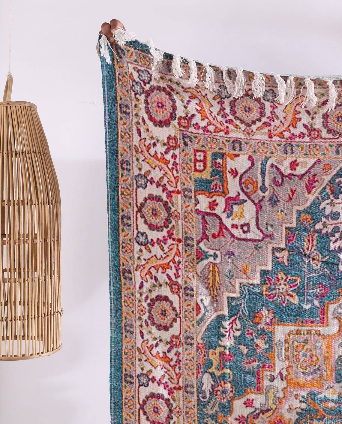 Boho-Eclectica - Wholesale Throw blanket - Luxury Rustic Cotton Wool Throw Rug Blanket Quilt - Grey2