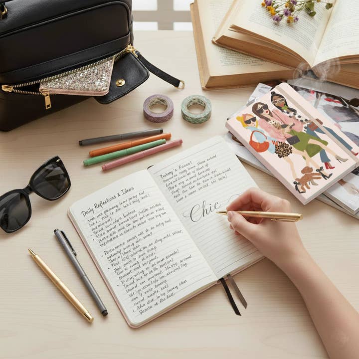 Nelly Castro - Wholesale Notebook - Chic Girls Notebook Journal2