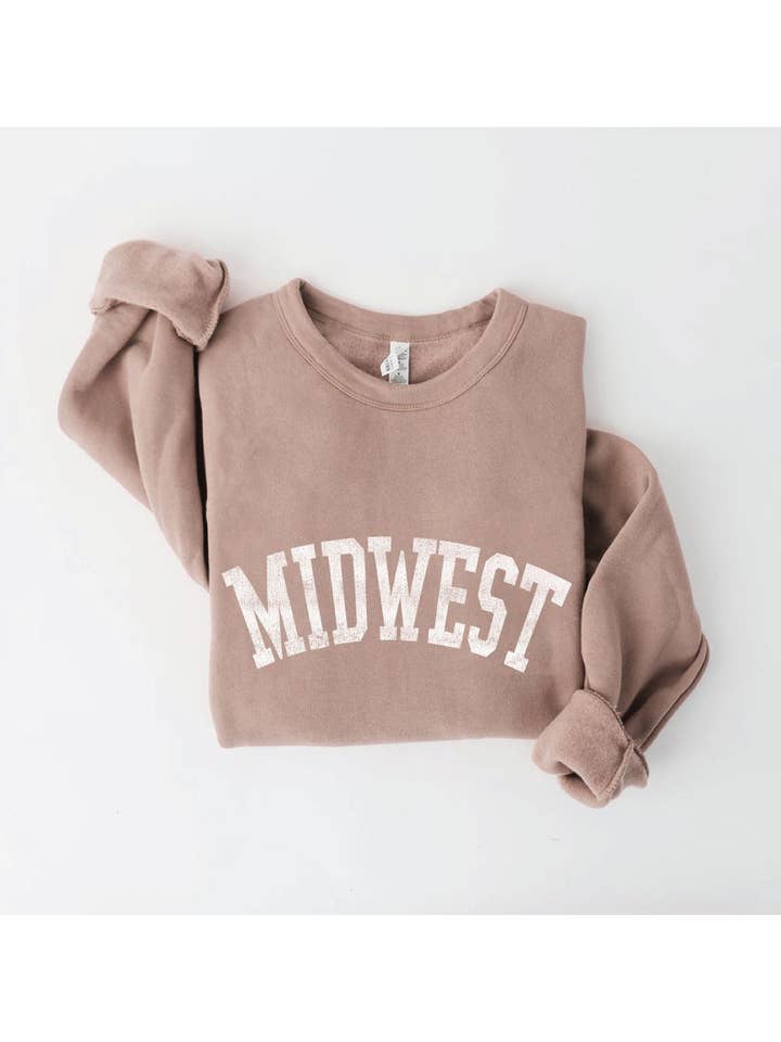 OAT COLLECTIVE - Wholesale Graphic Sweatshirt - Women's - MIDWEST Graphic Sweatshirt8