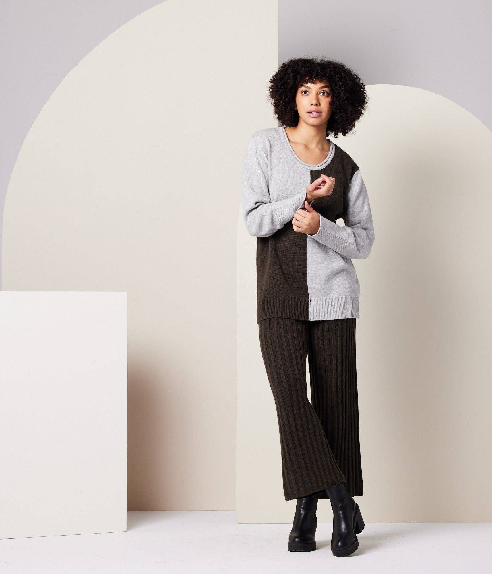 Known Supply – Calças - Mulher por atacado – Jewel Sweater Pant5