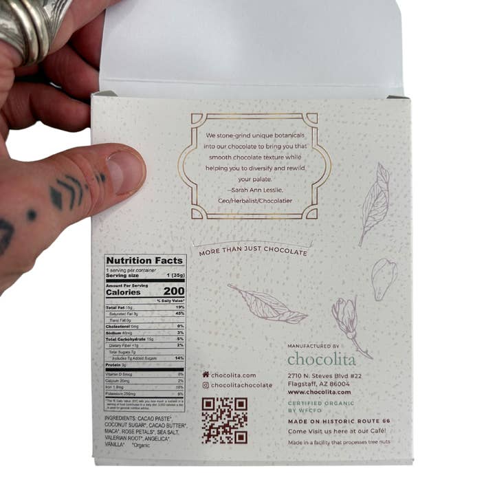 Chocolita - Wholesale Chocolate Bar - Moontime Rose