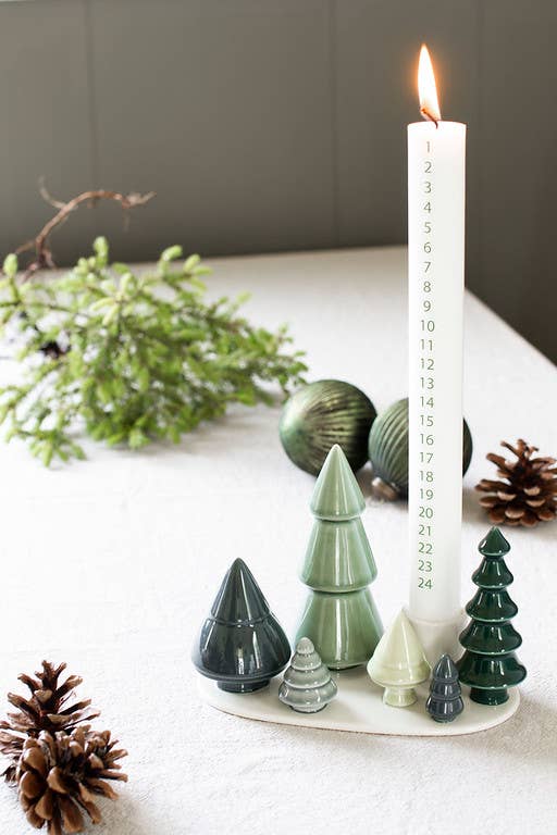 Dottir Nordic Design - Wholesale Candle Holder - Winter Stories Forest candlestick2
