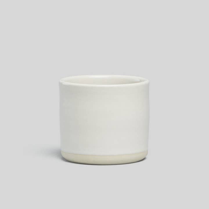Norden 5" Planter (White/Raw) for wholesale by Norden