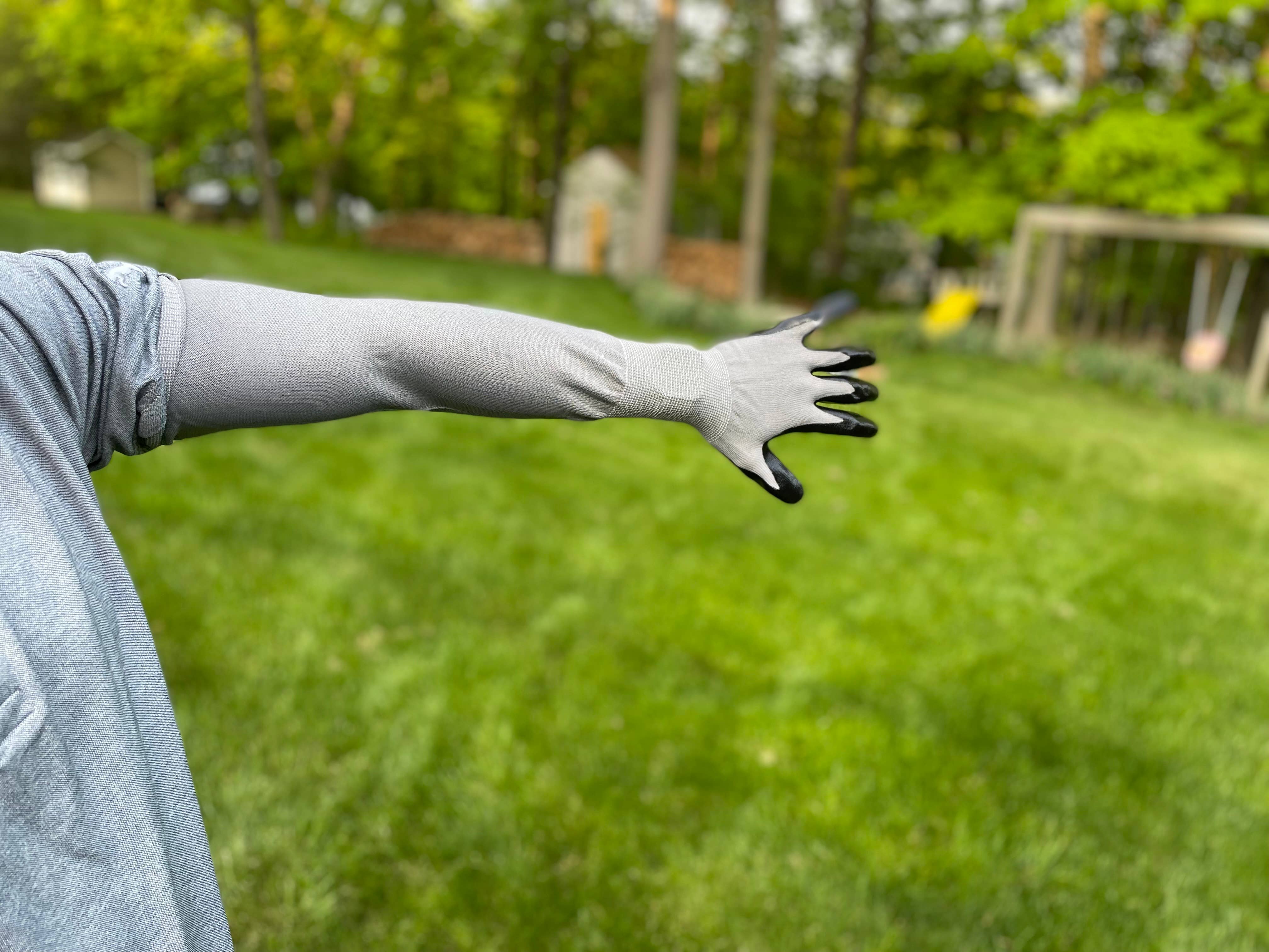 CharGuy Gear - Wholesale Garden Gloves - Long Sleeve Garden Work Gloves Protection Sleeves5