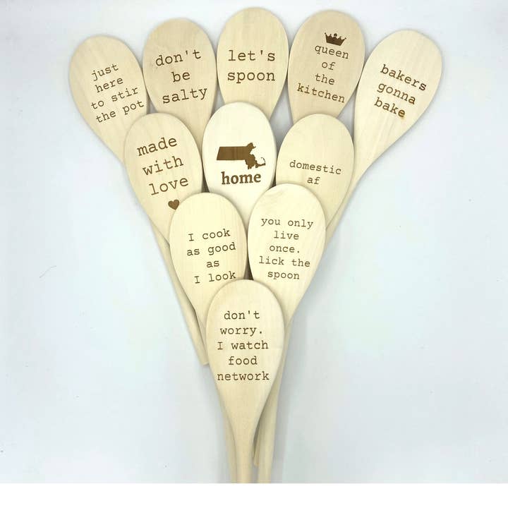 Nautically Northern - Wholesale Kitchen Spoon - Don't Worry. I Watch Food Network Spoon