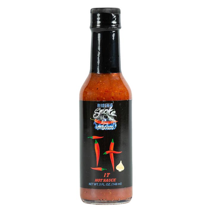 Rising Smoke Sauceworks – Großhandel Scharfe Soße – 5 oz Es Scharfe Soße (Fall von 12)