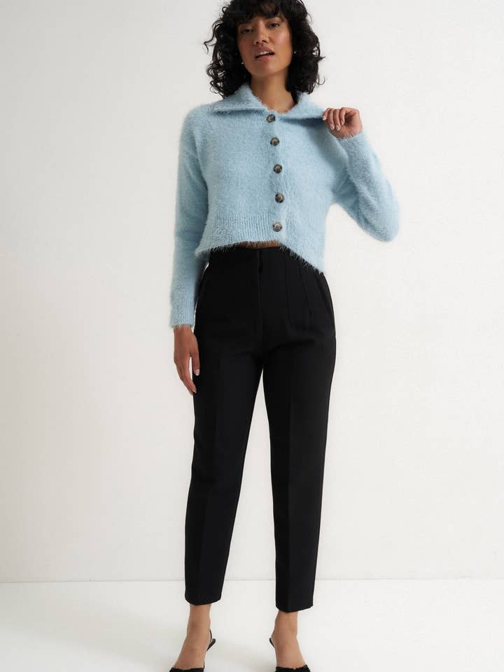 Callahan Knitwear - Wholesale Knit Sweater - Women's - Walter Cardigan - Sky7