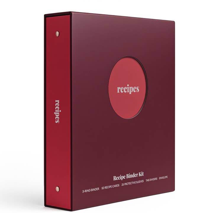 Recipe Binder for wholesale by Kunitsa Co