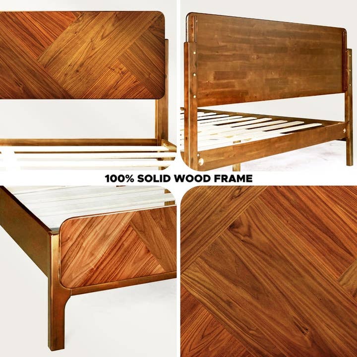 Megsu - Wholesale Bed - Rorns Bifrost Platform Bed Frame With Headboard for Modern Bedrooms8