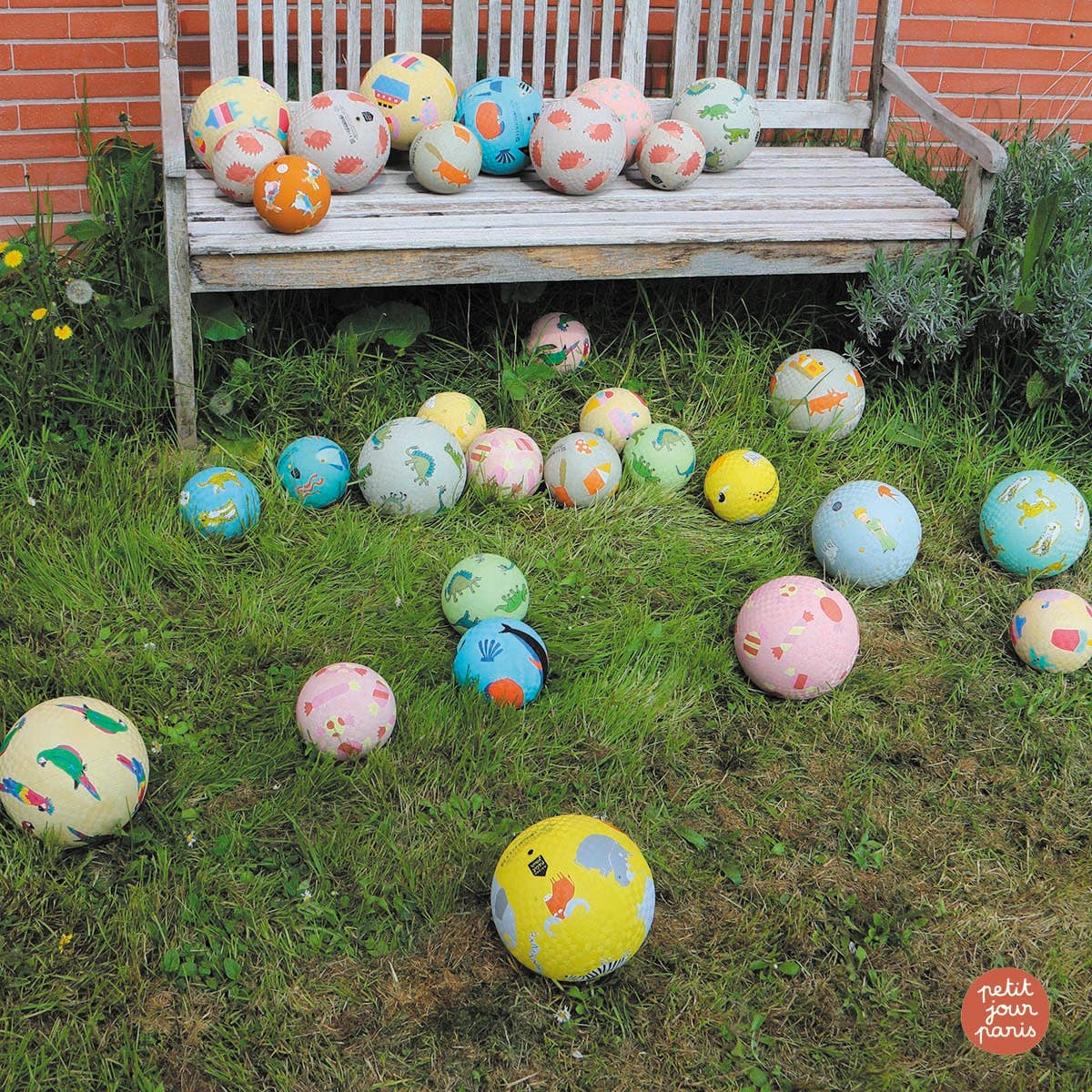 Petit Jour Paris - Wholesale Sports Ball - Kids - AH431R - Small playground ball The Hedgehogs6