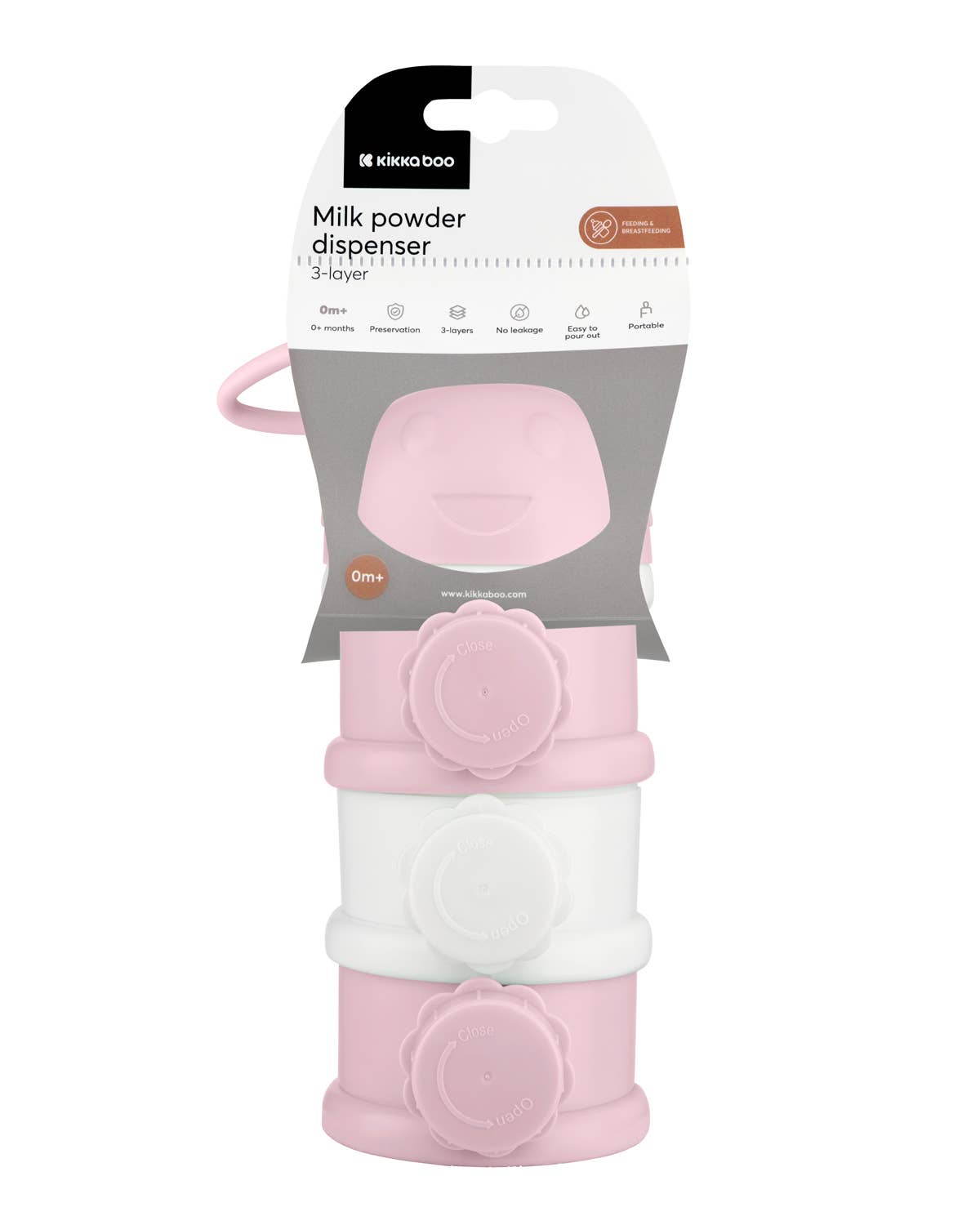 Kika Group Ltd. – wholesale Milk/juice bottle – Milk Powder Dispenser 3-layer11