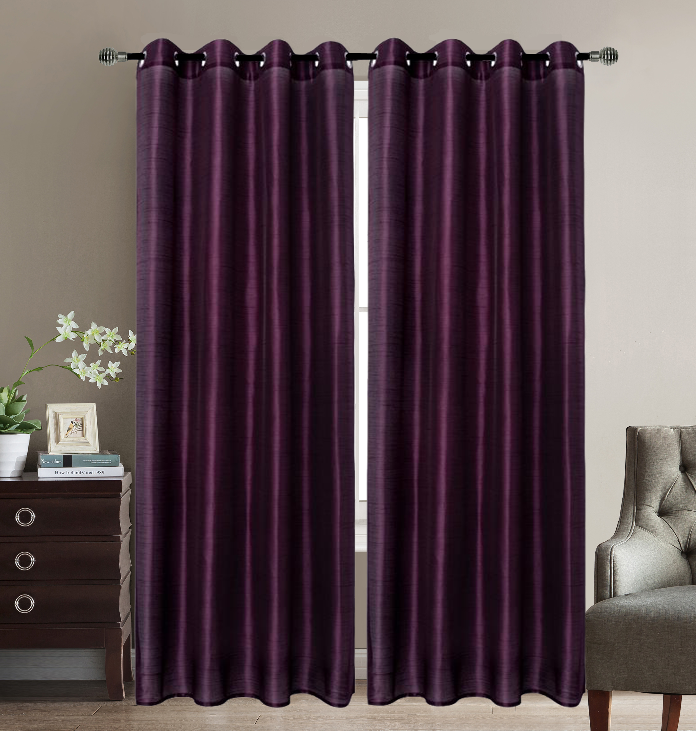 Super Bazaar - Wholesale Gordijn - Kant en Klaar Vitrage Gordijn - Met Ringen - 140x240 cm18