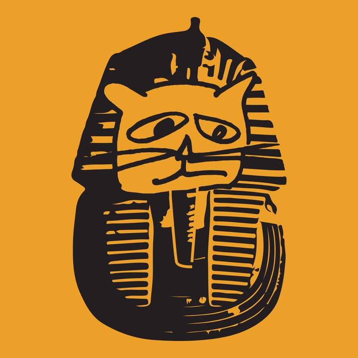 Maglietta Pharaoh Cat per la vendita all'ingrosso da parte di dailydumbcat