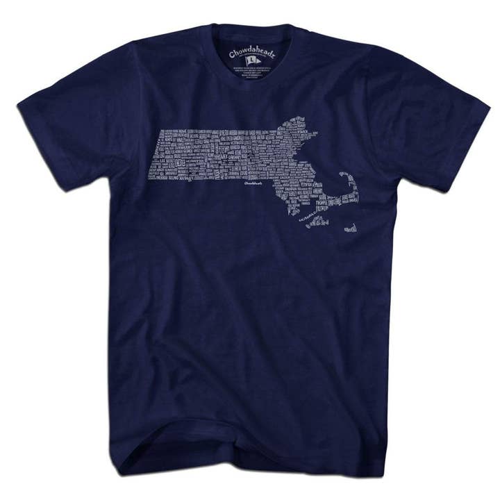 Massachusetts T-Shirt pour la vente par Chowdaheadz