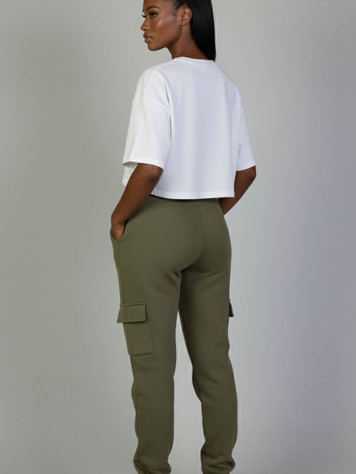 CAPELLA APPAREL - Wholesale Athletic Sweatpants/Joggers - Women's - Side Pocket Drawstring Waist Sweatpants11