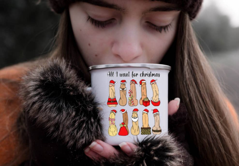 The Candy Collections – Engroshandel Kaffekrus – Alt hvad jeg vil have til jul penis gave kaffe krus kop sjovt