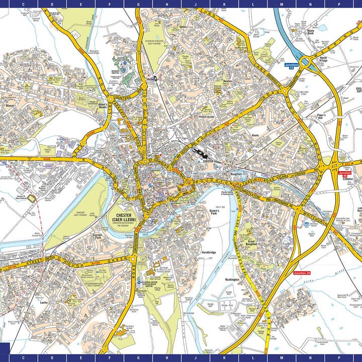 All Jigsaw Puzzles – wholesale Puzzle – Adult – A to Z Map of Chester 1000 Piece Jigsaw1