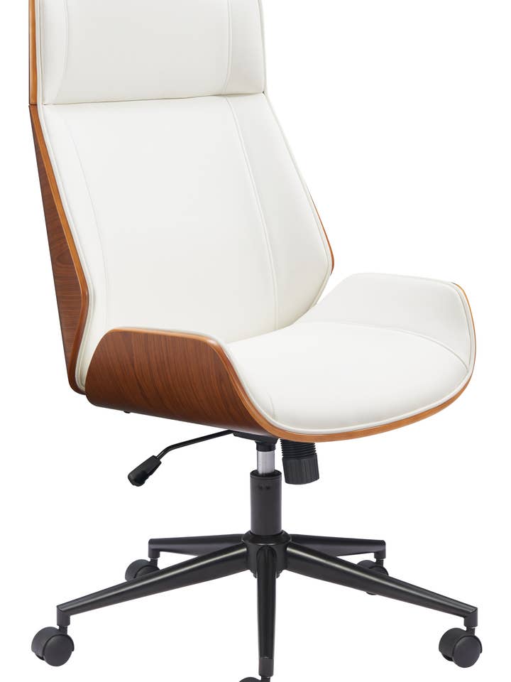 Flex High Back Office Chair White for wholesale by Zuo Modern