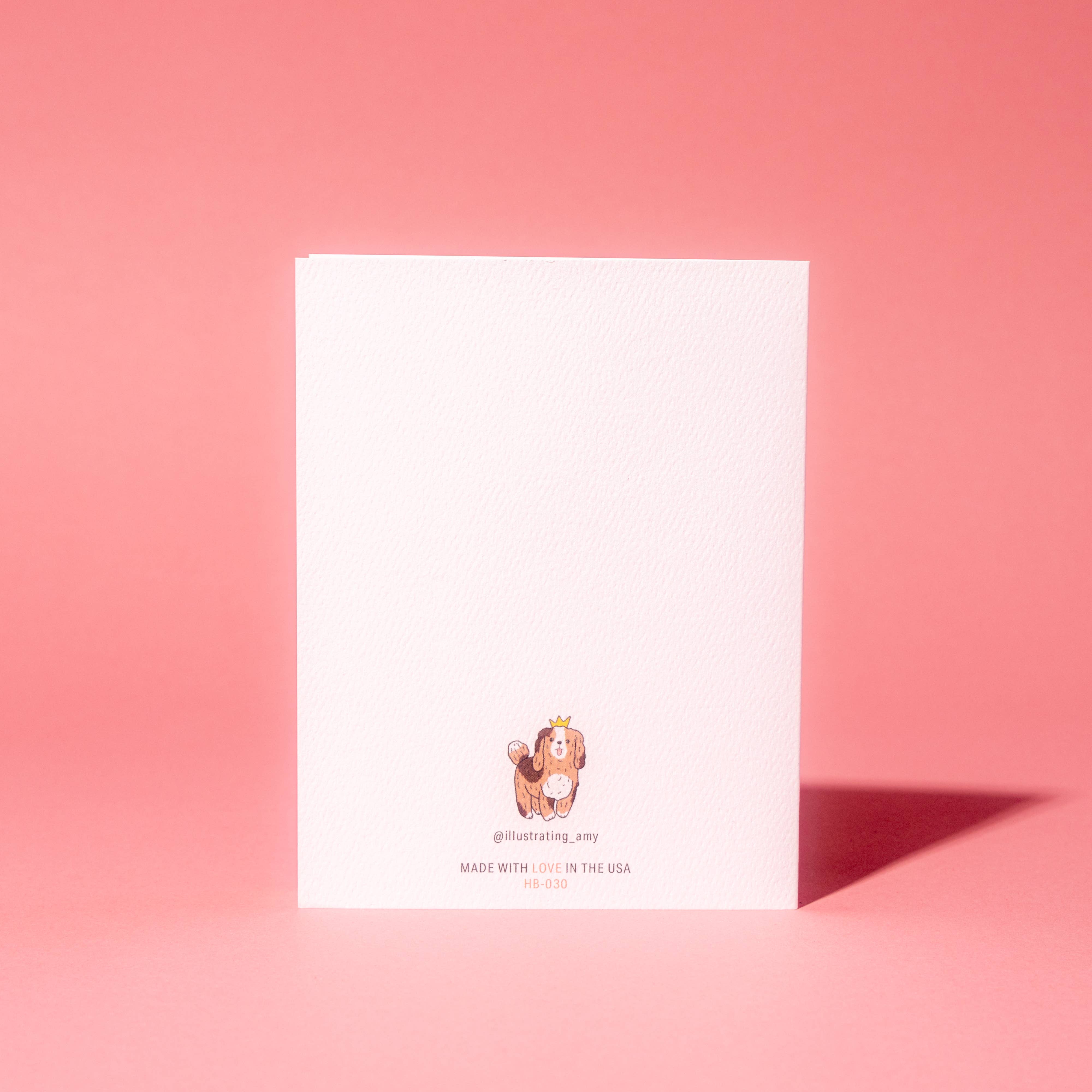 Illustrating Amy - Vente Cartes d'anniversaire - Carte d'anniversaire pour chiens3