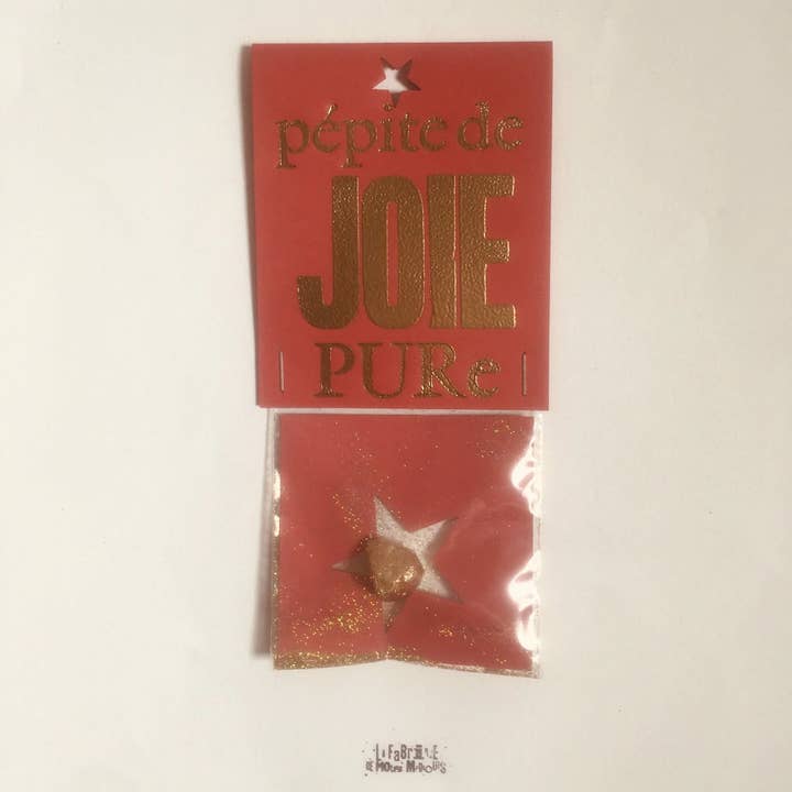 Sacchetto Magico Contenente Una Pepita Di Gioia Pura per la vendita all'ingrosso da parte di La fabrique de MOTS MAGIQUES