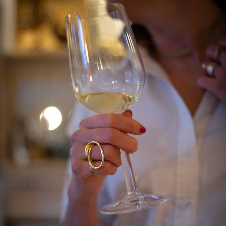 Abstract Geometric Ring for wholesale by Maral Kunst