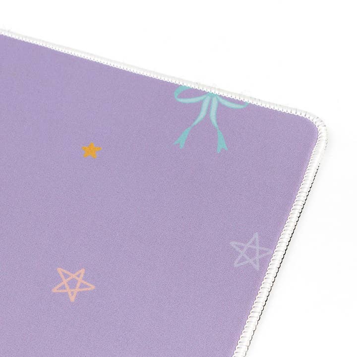 Callie Danielle - Wholesale Desk Pad - Smiley Faces & Coquette Bows Large Desk Mat1