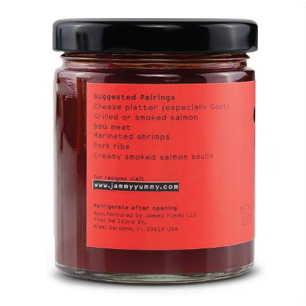 Jammy Yummy - Wholesale Jam/Jelly - Red Pepper Jam1