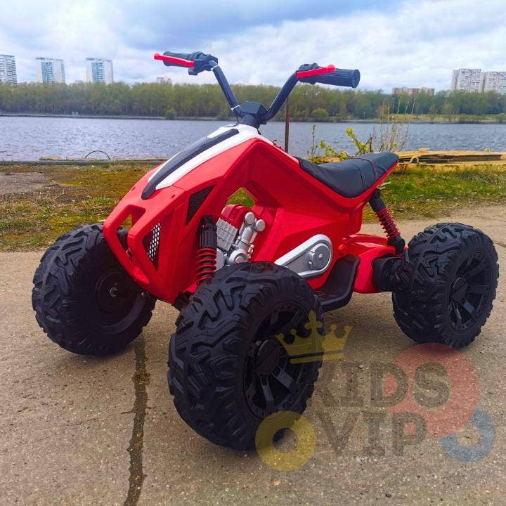 KIDS VIP – wholesale Toy car/truck – Child – Kids ATV 7 24V Quad - Rubber Wheels, Leather Seat & Music6