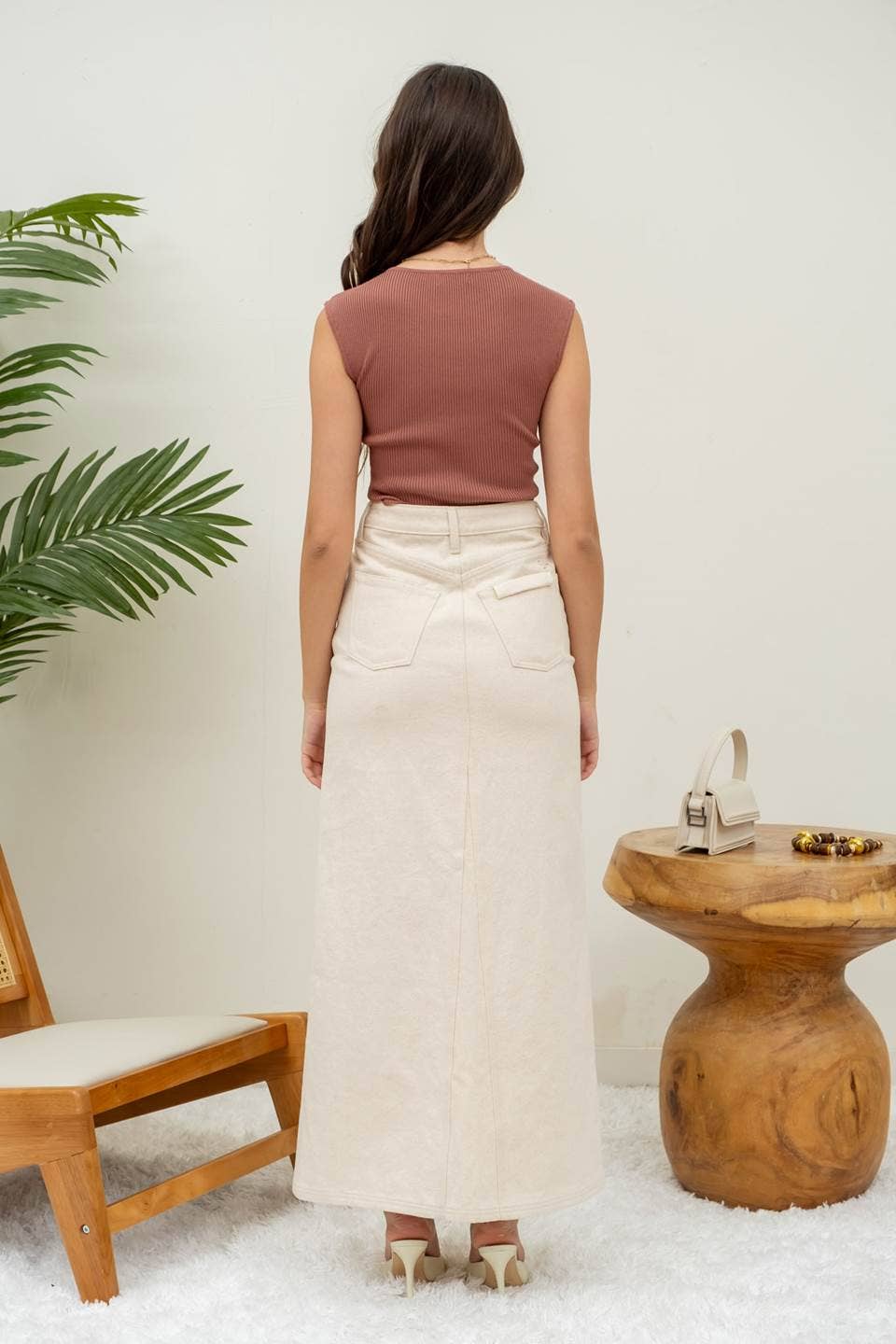 FAGIOLO ROSSO TOP IN MAGLIA A COSTINE CON SCOLLO A CUORE in vendita all'ingrosso su Faire4