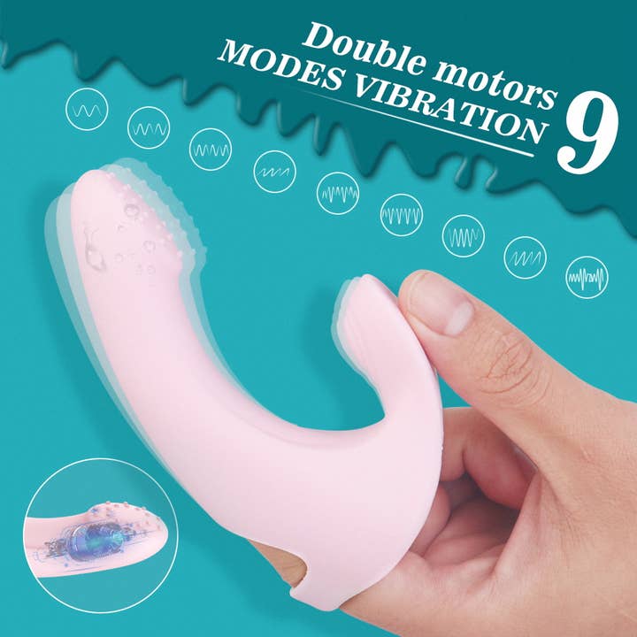 Seductive Boudoir - Wholesale Sex Toy - Finger USB Silicone Mini Sexy Toy Vibrator