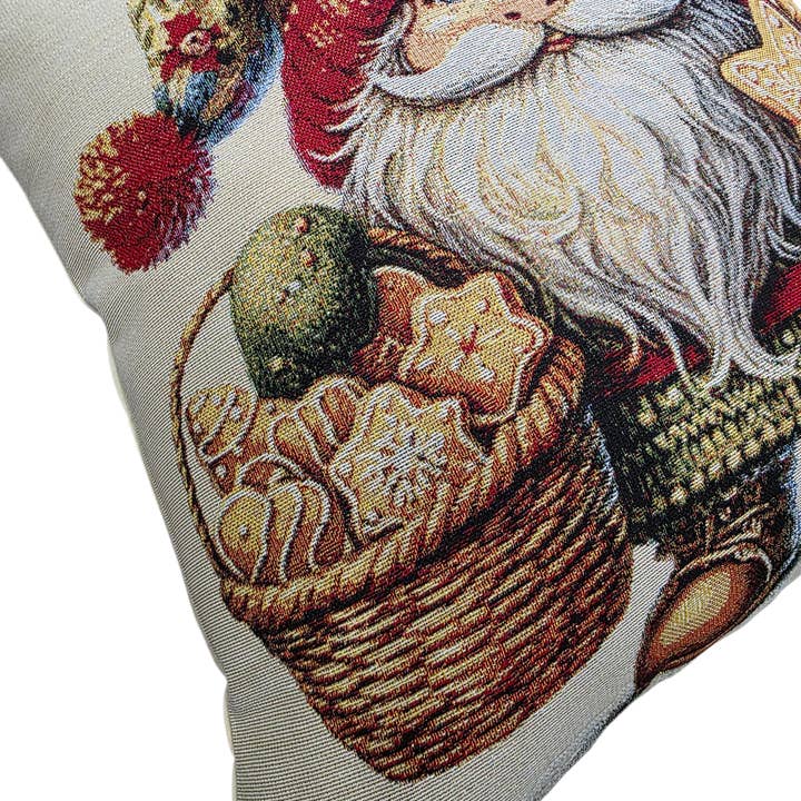 Lunaria Lab - Wholesale Throw/Decorative Pillow - Gnomes Lurex Gobelin Cushion Cover9