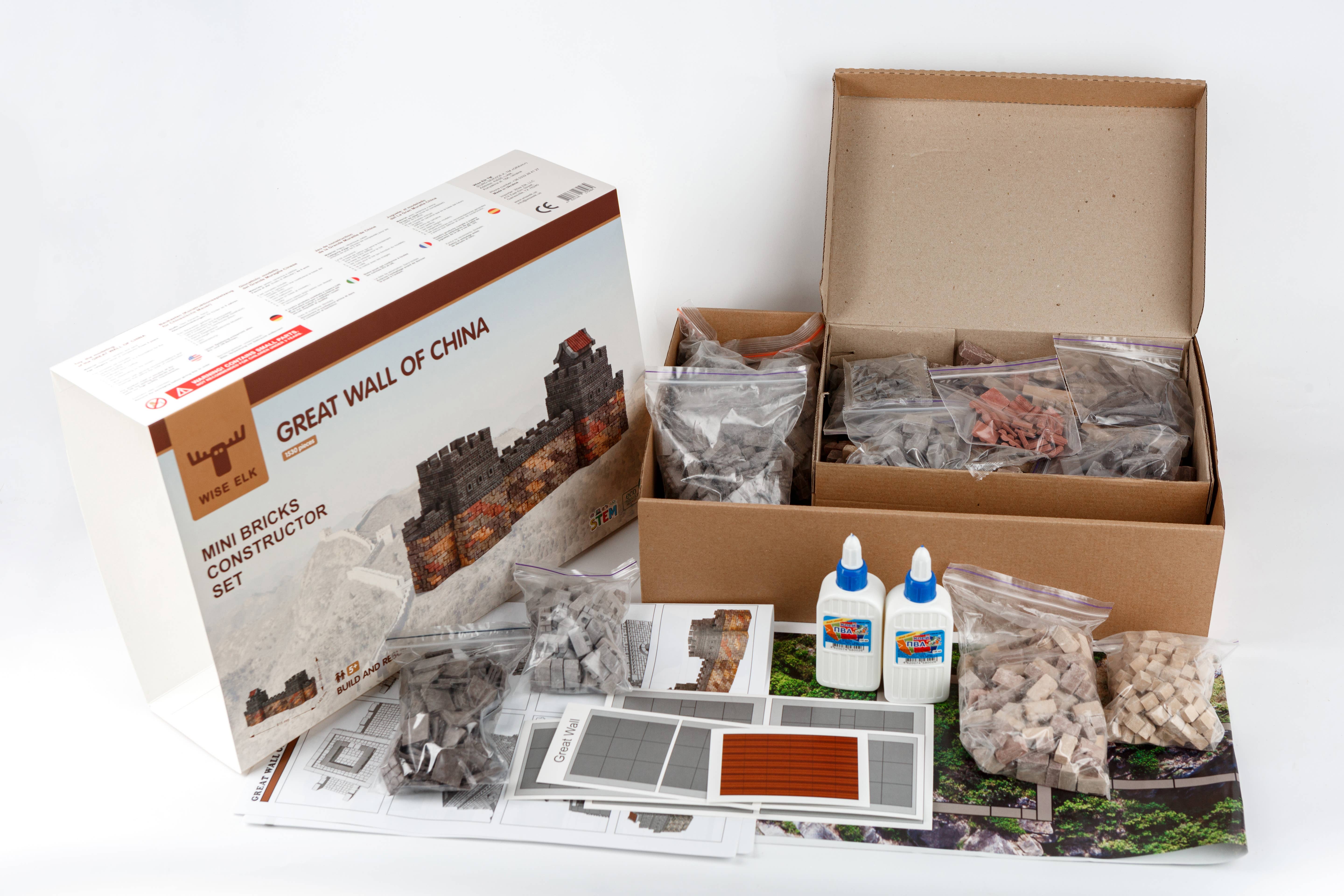 Fainotoys – Großhandel Baukasten – Kinder – Mini-Baustein-Baukasten - Chinesische Mauer5