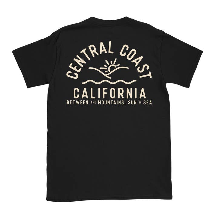 AnglinMade - Wholesale Screen Printed T-Shirt - Men's - Central Coast Sun & Sea