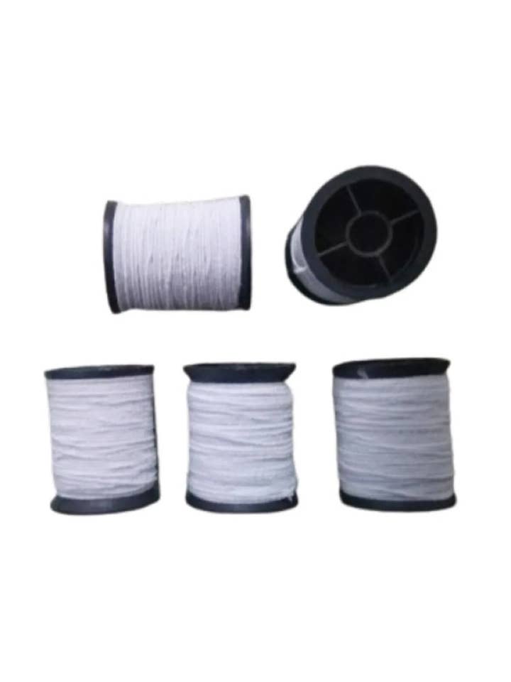 White Spool Elastic Thread (5-Pack)  for wholesale by Meyran