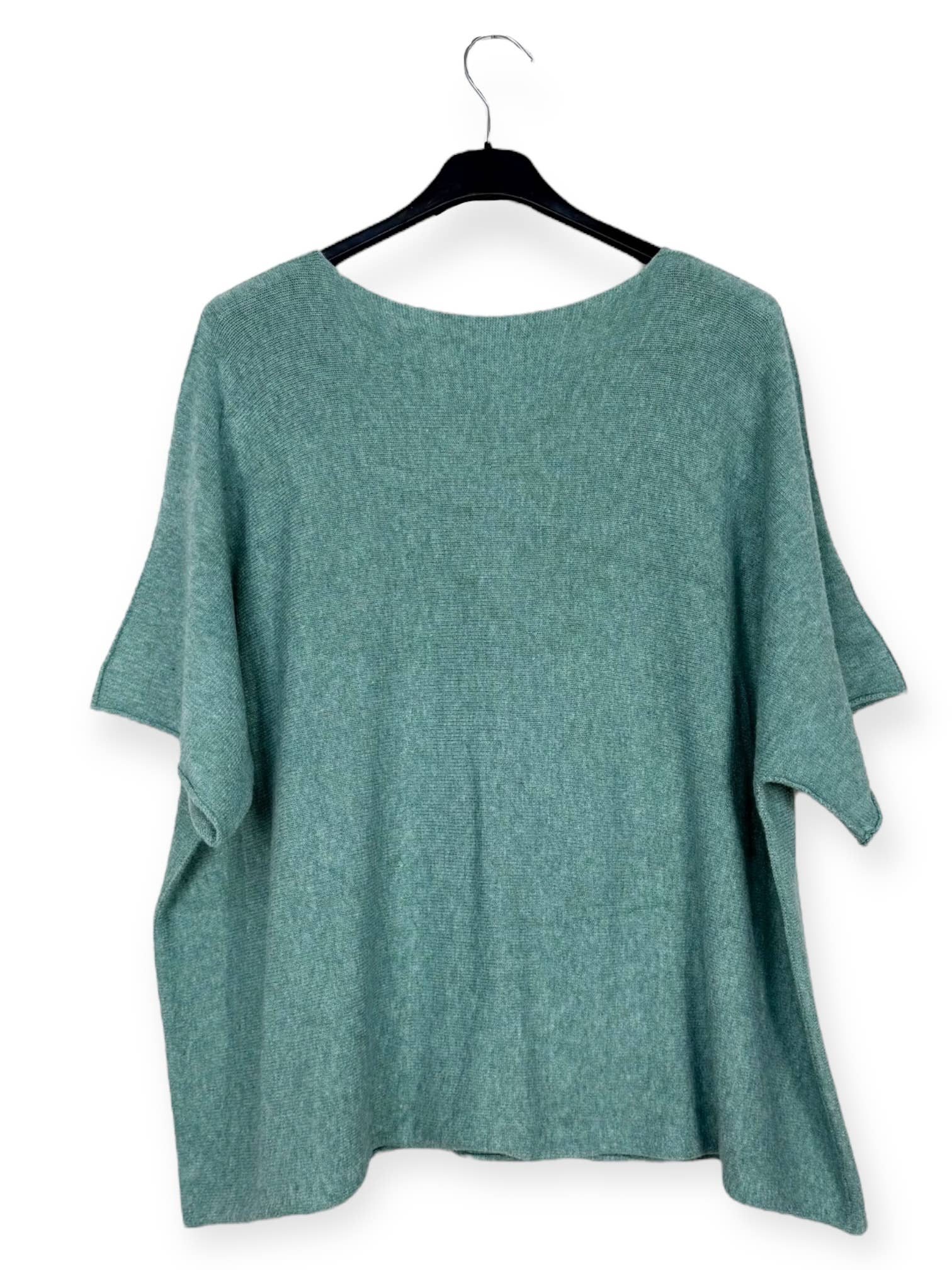 Lucky Nana - Wholesale Poncho - Women's - AH L2202 - Plus Size V-Neck Poncho Sweater43