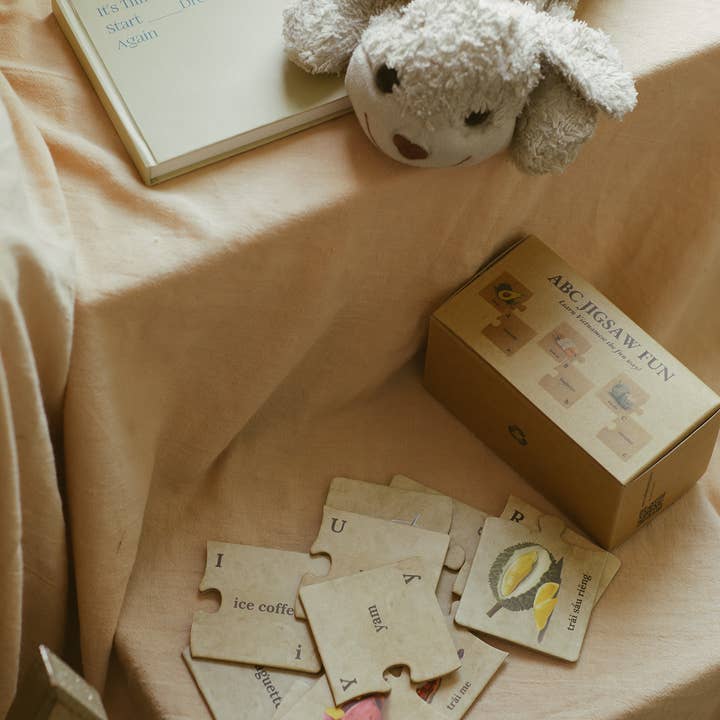 Seattle and Saigon - Wholesale Puzzle - Kids - ABC JIGSAW FUN, flashcard, puzzle for kid brain development7