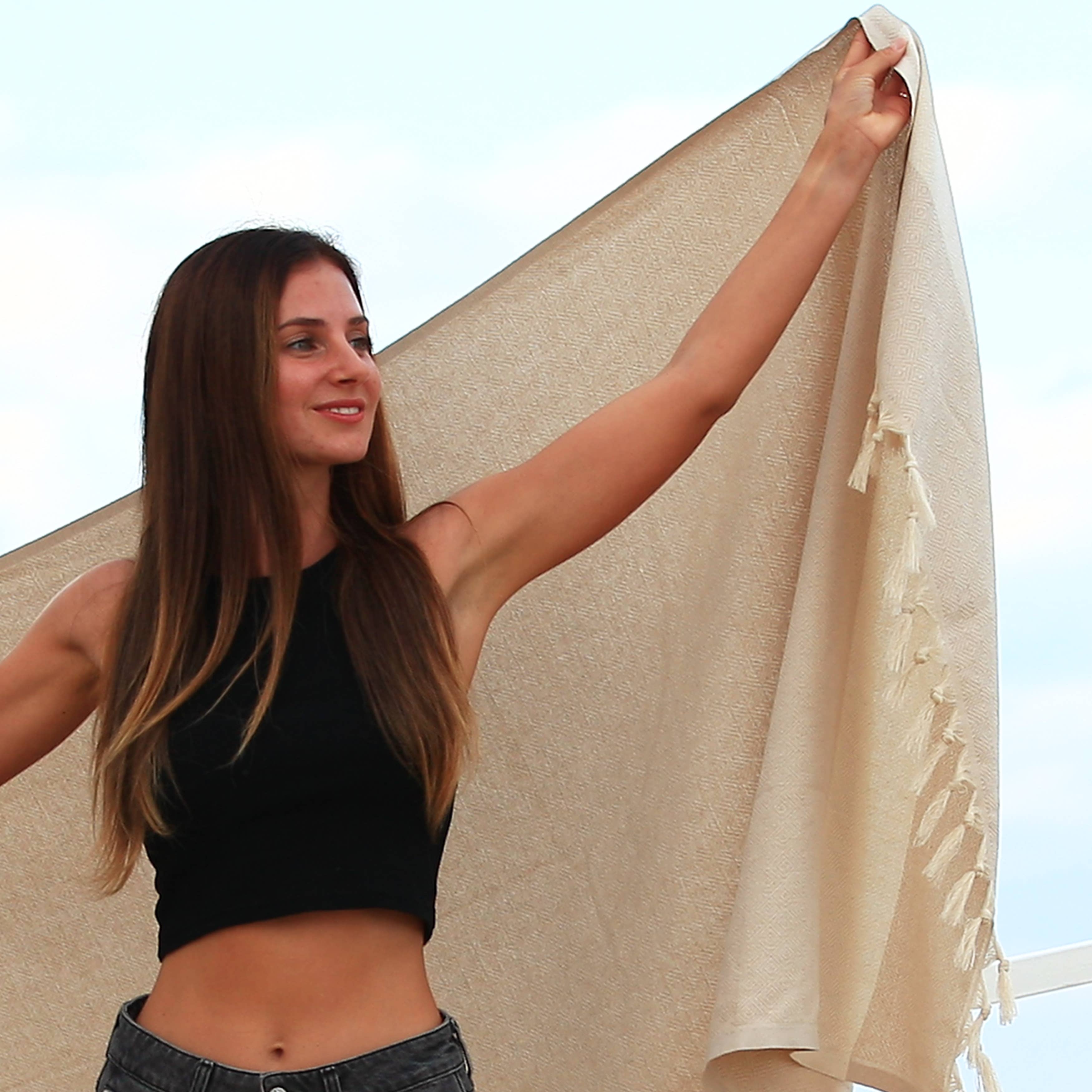 East'N Blue - Wholesale Beach Towel - Astrea Turkish Cotton Peshtemal Beach Towel2