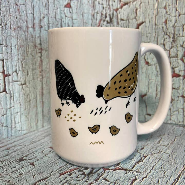 Vintage Hen & Chicks Chickens 15oz Coffee Mug and other Purchase Wholesale hendr coffee. Free Returns & Net 60 Terms on Faire trending on Faire.