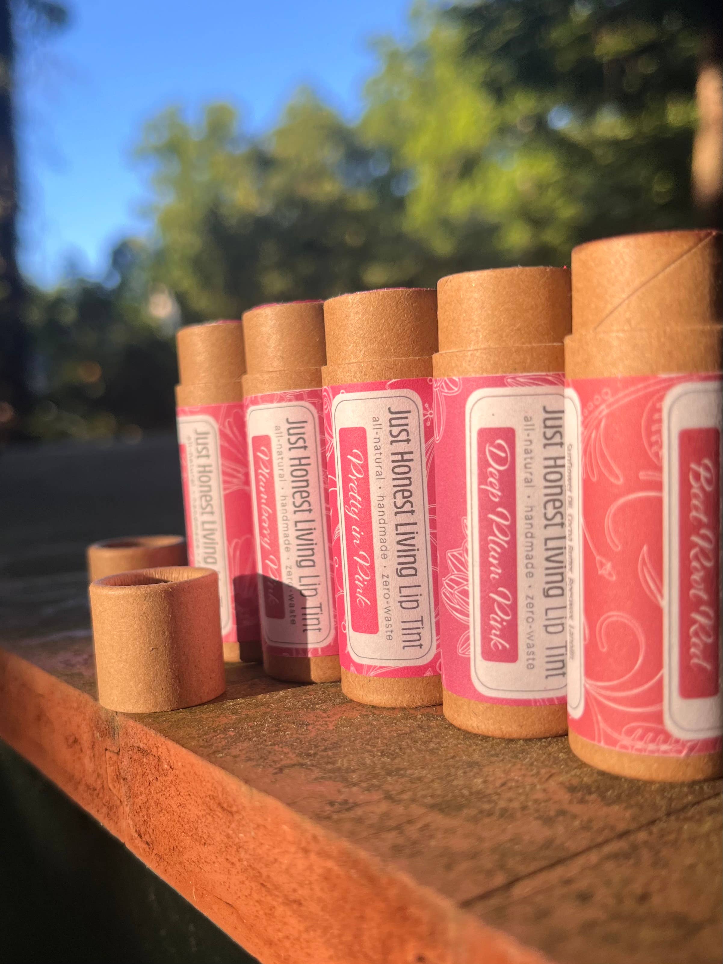 Just Honest Living LLC - Wholesale Lip Stain/Dye/Tint - Tinted Lip Balms - Plastic-Free, Compostable3