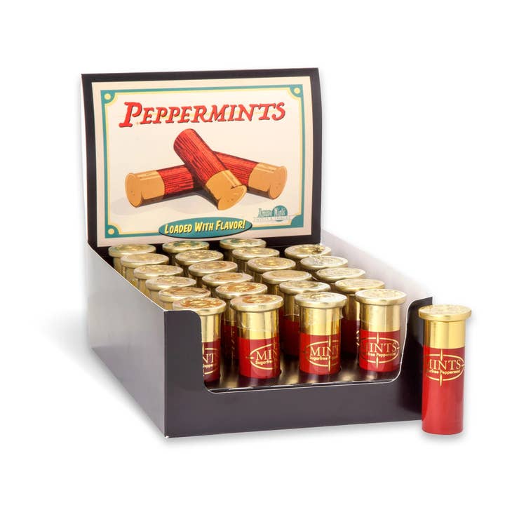 Shotgun Shell Shaped Mint Tin for wholesale by AmuseMints