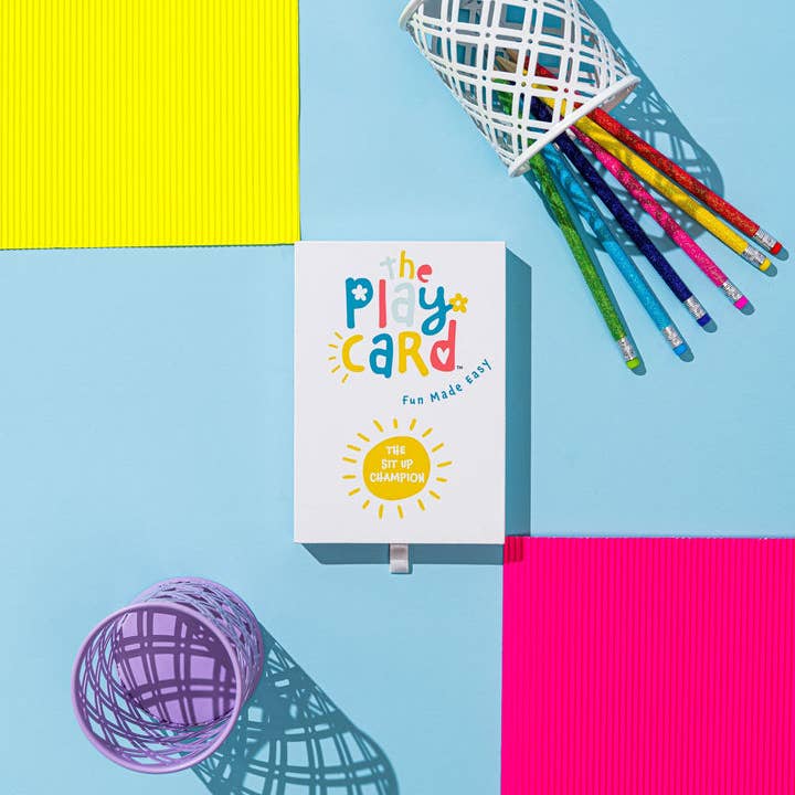The Play Card Co - Wholesale Playing cards - The Sit Up Champion (Activities for 6 - 12 month olds)2
