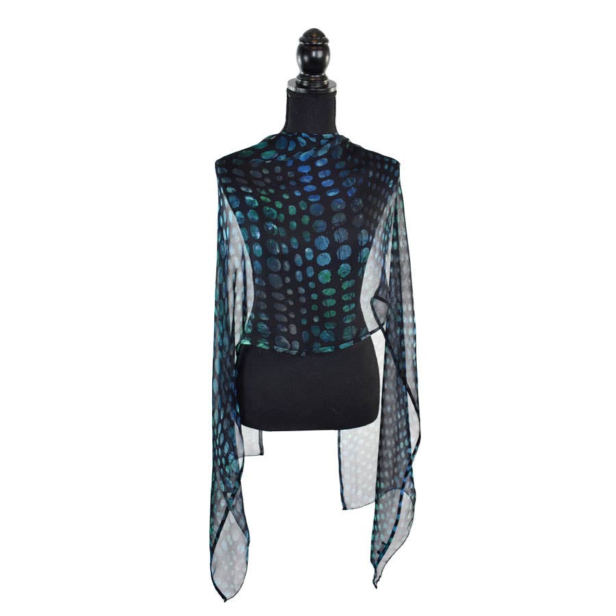 Dupatta Designs - Wholesale Scarf - Women's - Oliver Handmade Viscose Scarf4