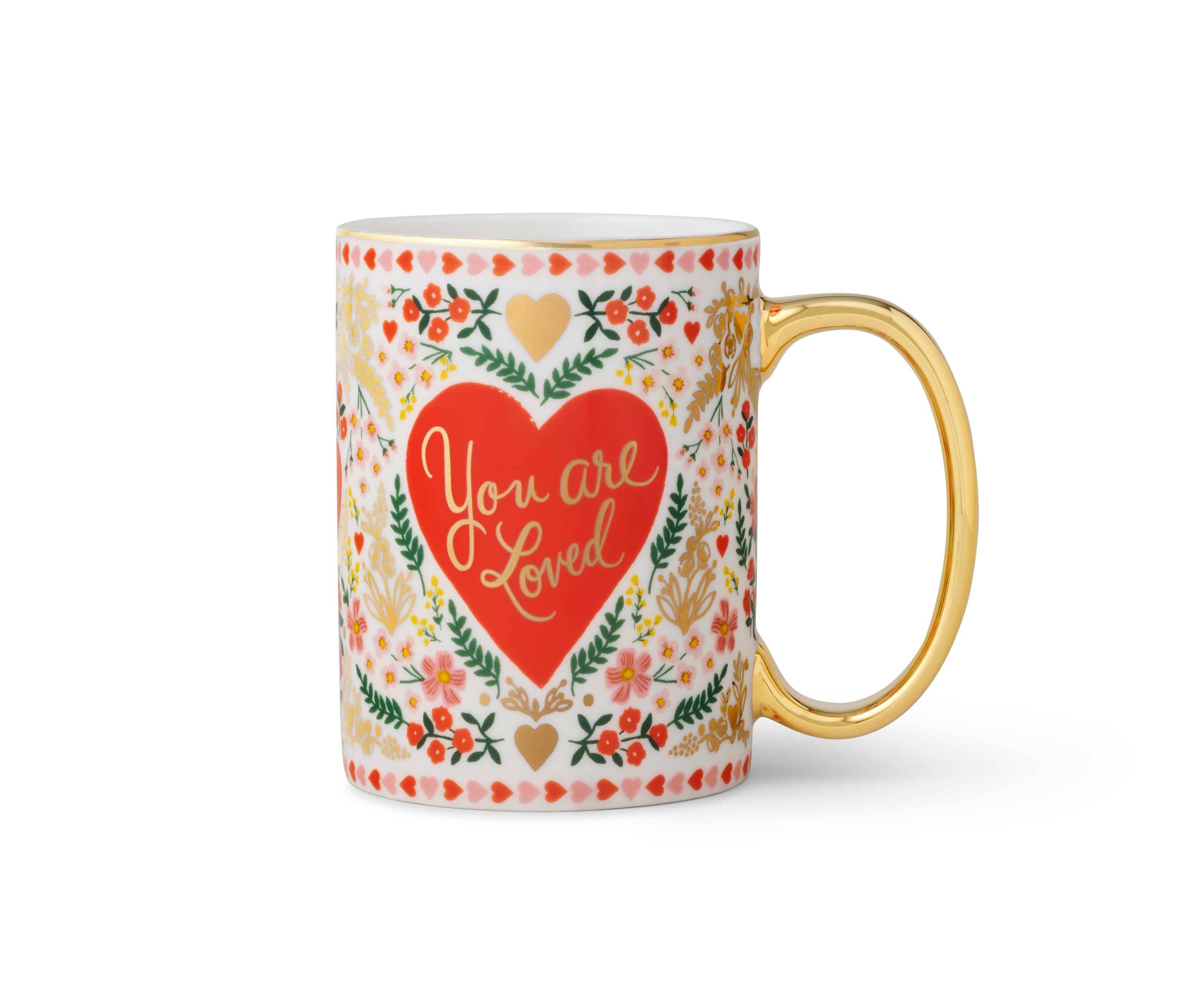 Rifle Paper Co. - Wholesale Coffee Mug - Juliet Valentine's Day Porcelain Mug
