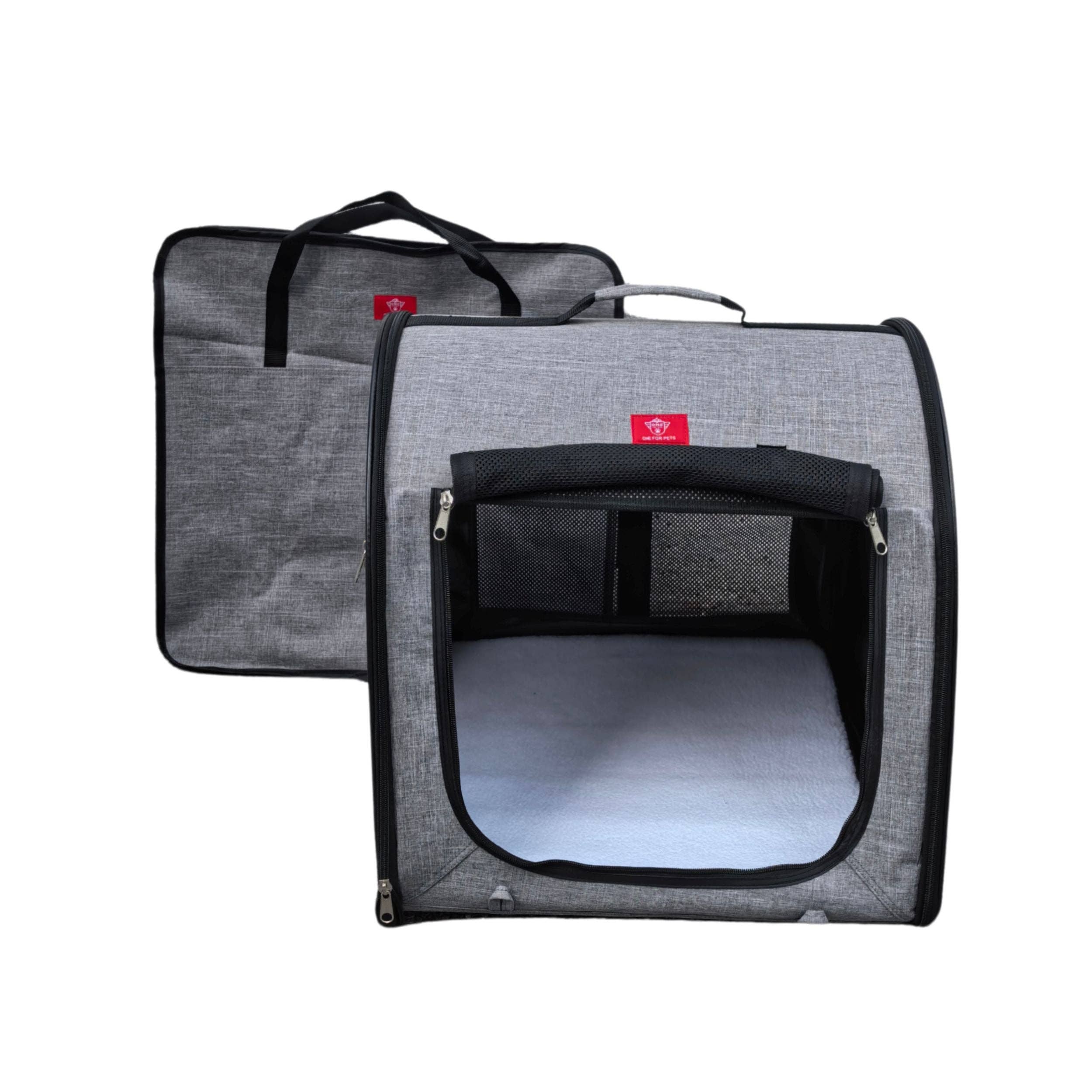One for Pets - Wholesale Pet Carrier - Cat/Dog - One for Pets Portable Single Kennel - New Single Kennel Version Available!7
