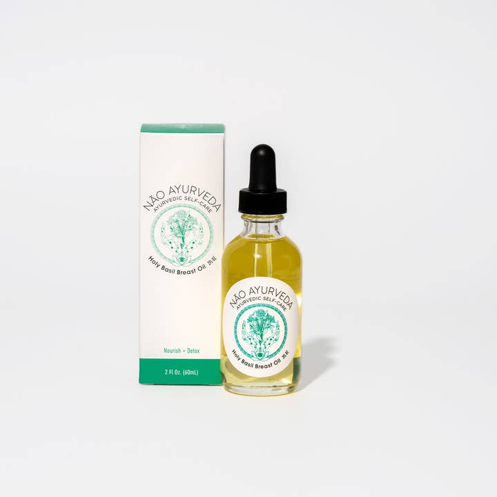 Holy Basil Breast Oil for wholesale by Nao Ayurveda