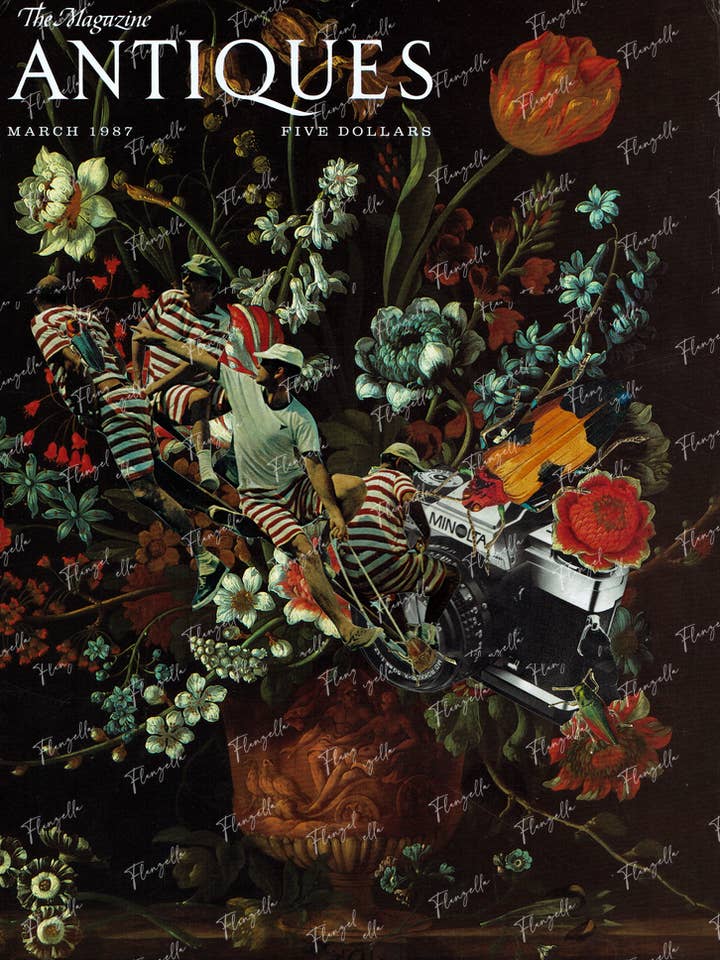 Cameraflauge 11x14" Collage konsttryck för wholesale av Flanzella