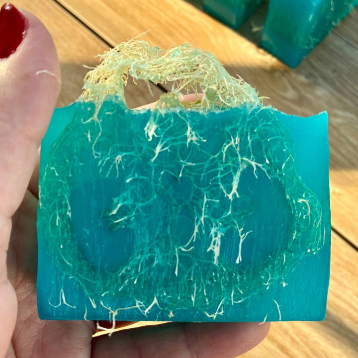 Wanderlust Scents Co. - Wholesale Bar Soap - Natural Loofah Soap for Gentle Exfoliation0