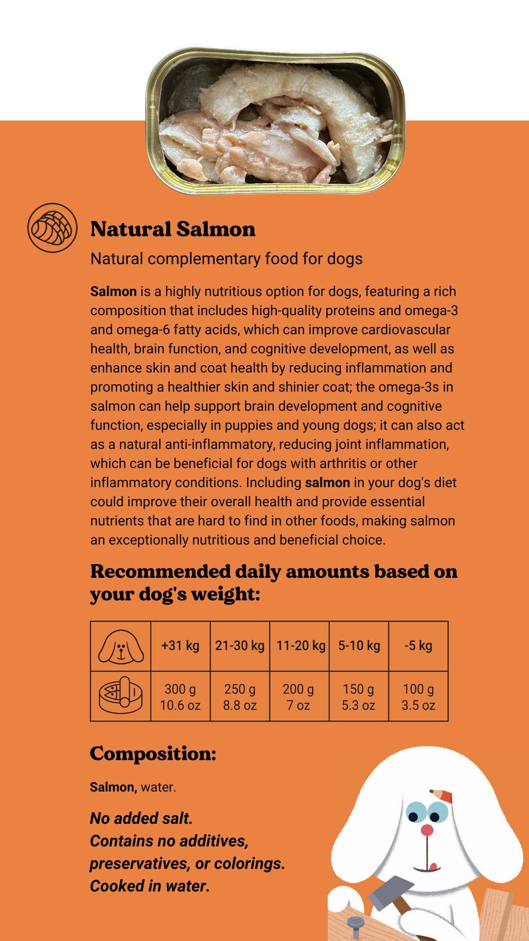 Canumi - Wholesale Pet Food - Dog - Natural salmon6