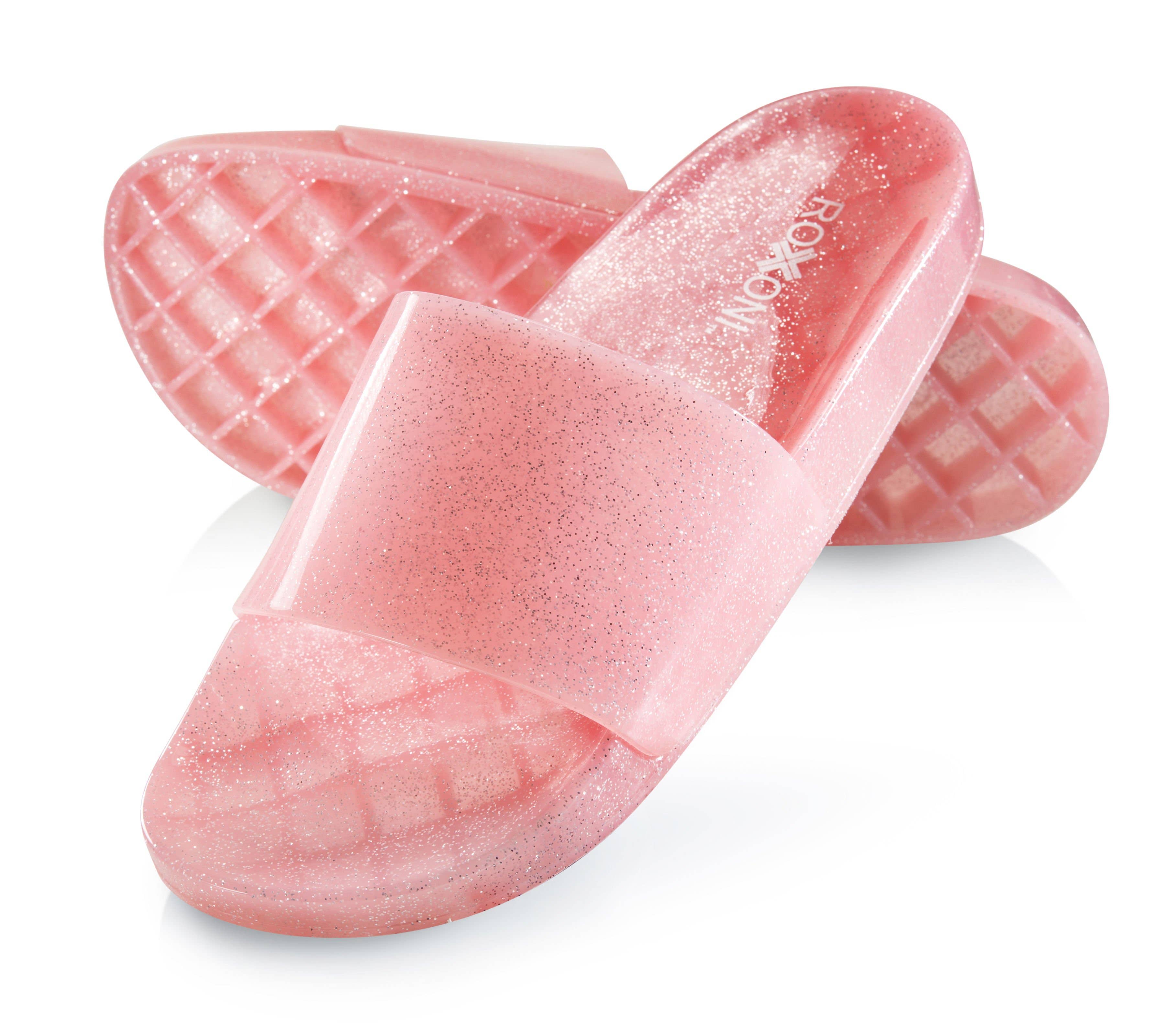 Roxoni – wholesale Flipflops – Dam – Roxoni kvinnors sommar Flip Flop öppen tå gelé Glitter Slide4
