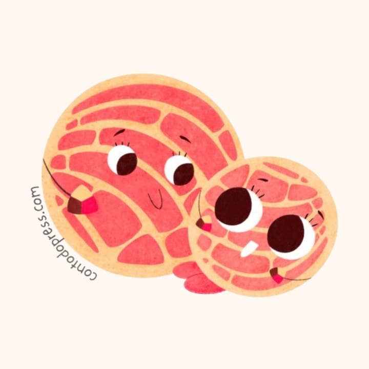 Conchita Bonita Sticker for wholesale by Con Todo Press